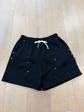 Pac Sun Men's Black Drawstring Lounge Shorts Size Medium